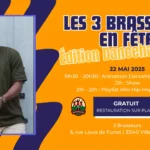 Bordeaux Dance Crew, École de Danse Kizomba Urbankiz Afro Salsa Reggaeton Bachata Tarraxo Heels Dancehall Ladies Expression Hip-hop Konpa - Photo Les 3 brasseurs Dancehall Male mai 2025