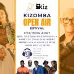 Bordeaux Dance Crew, École de Danse Kizomba Urbankiz Afro Salsa Reggaeton Bachata Tarraxo Heels Dancehall Ladies Expression Hip-hop Konpa - Kiz Open Air Aout 2025