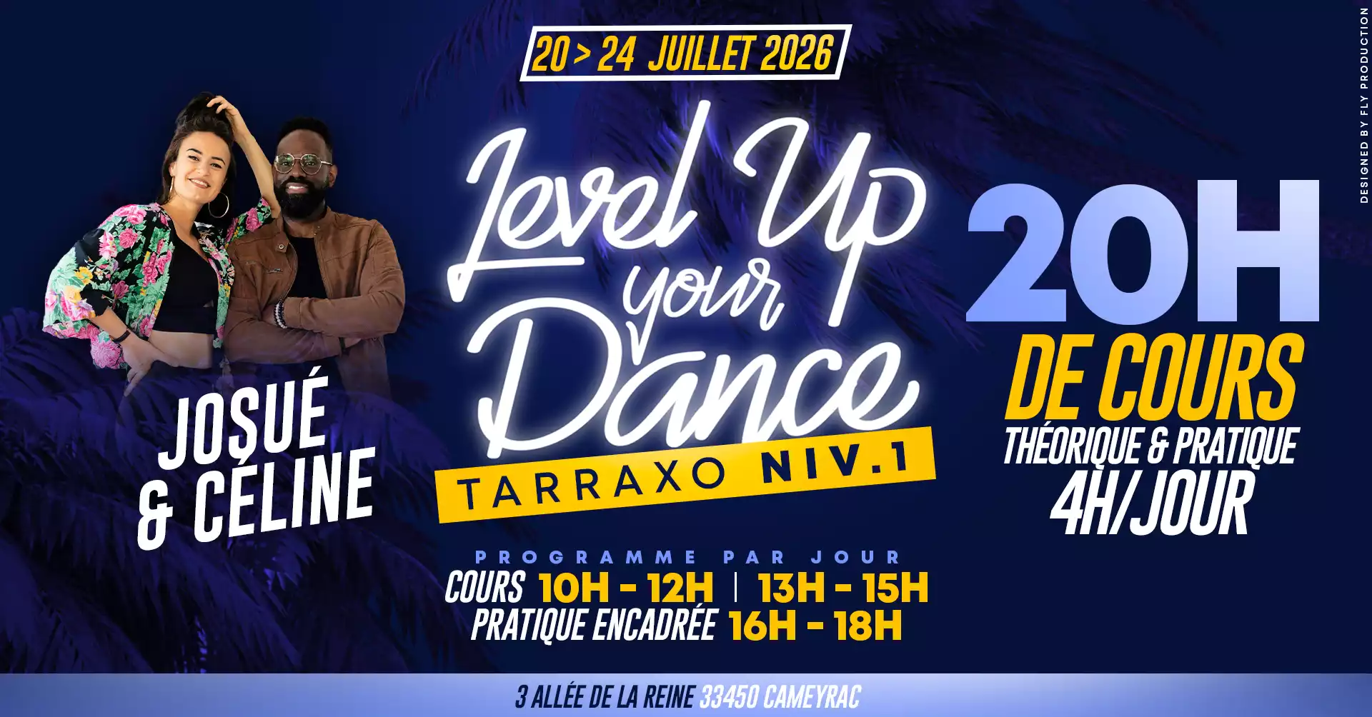 Bordeaux Dance Crew, École de Danse Kizomba Urbankiz Afro Salsa Reggaeton Bachata Tarraxo Heels Dancehall Ladies Expression Hip-hop Konpa - Photo Visuel Level up your dance Tarraxo 1 juillet 2026