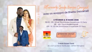 Bordeaux Dance Crew, École de Danse Kizomba Urbankiz Afro Salsa Reggaeton Bachata Tarraxo Heels Dancehall Ladies Expression Hip-hop Konpa - Photo Visuel Afterwork Konpa février mars