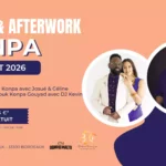 Bordeaux Dance Crew, École de Danse Kizomba Urbankiz Afro Salsa Reggaeton Bachata Tarraxo Heels Dancehall Ladies Expression Hip-hop Konpa - Photo Visuel Cours Afterwork Konpa Doppio 28 aout 2026