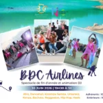Bordeaux Dance Crew, École de Danse Kizomba Urbankiz Afro Salsa Reggaeton Bachata Tarraxo Heels Dancehall Ladies Expression Hip-hop Konpa - Photo Visuel Spectacle BDC Airlines 30 juin 2026