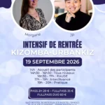 Bordeaux Dance Crew, École de Danse Kizomba Semba Urbankiz Afro Reggaeton Bachata Tarraxo Heels Dancehall Free mouvement Konpa - Photo Visuel Workshop Kiz JP & Morgane 19 septembre 2026