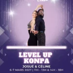 Bordeaux Dance Crew, École de Danse Kizomba Semba Urbankiz Afro Reggaeton Bachata Tarraxo Heels Dancehall Free mouvement Konpa - Photo Visuel Level up Konpa 6-7 mars 2027